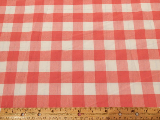 Gingham - Pink Large