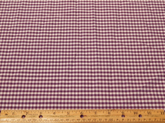 Gingham - Purple Small
