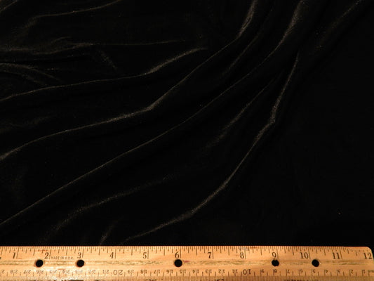 Telio Black Stretch Velvet
