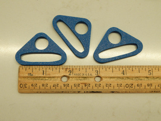 Plastic Triangle Rings - Multiple Sizes and Colors - Made in Kansas City