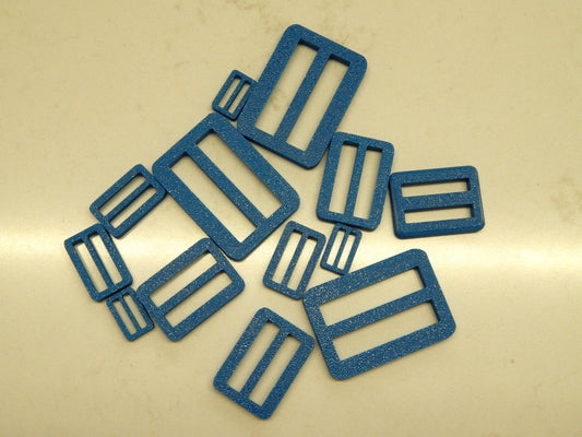 Plastic Strap Sliders - Multiple Sizes and Colors - Made in Kansas City