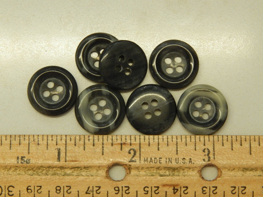 Grey and Cream Tortoiseshell Buttons