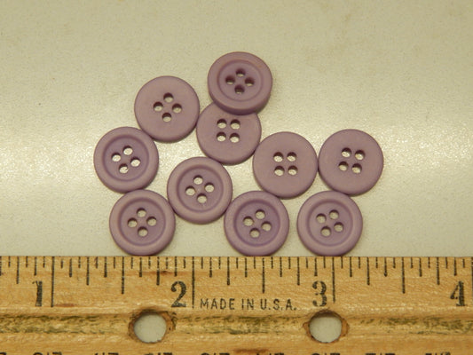 Matte Lilac Shirting Buttons