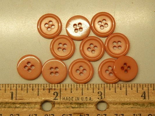 Light Peach Buttons