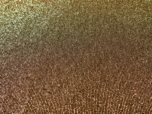 Metallic Black & Gold Knit