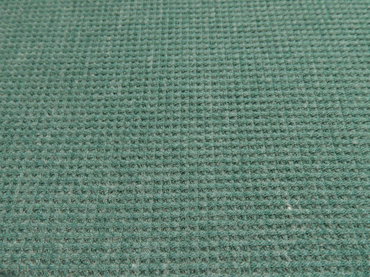 Teal Thermal Waffle Knit