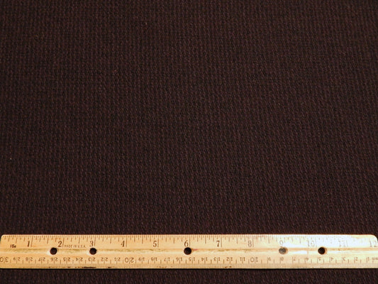 dark purple 100% wool crepe coating thick fabric