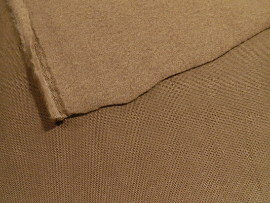 carhart brown sweatshirt knit fleece fabric by the yard