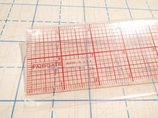 fairgate plastic fashion design ruler for marking