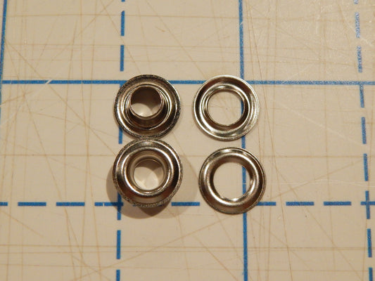 corset and drawstring silver grommets