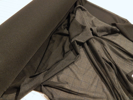 black stretch fusible interfacing by the yard