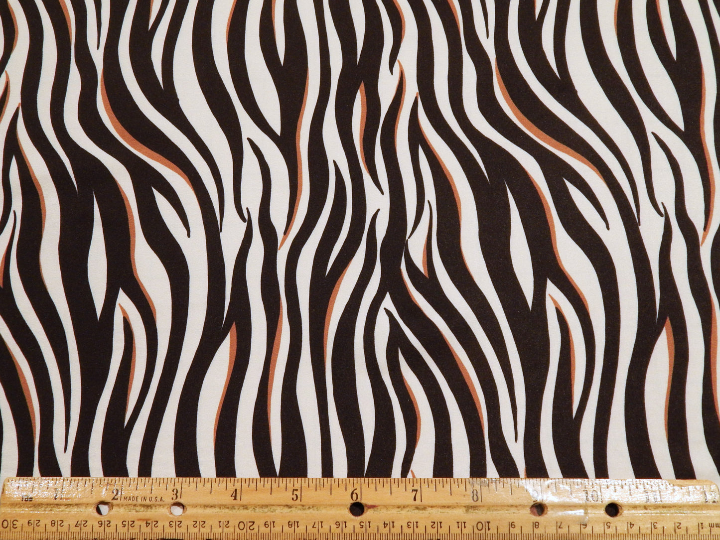 Zebra Swim/Activewear Knit