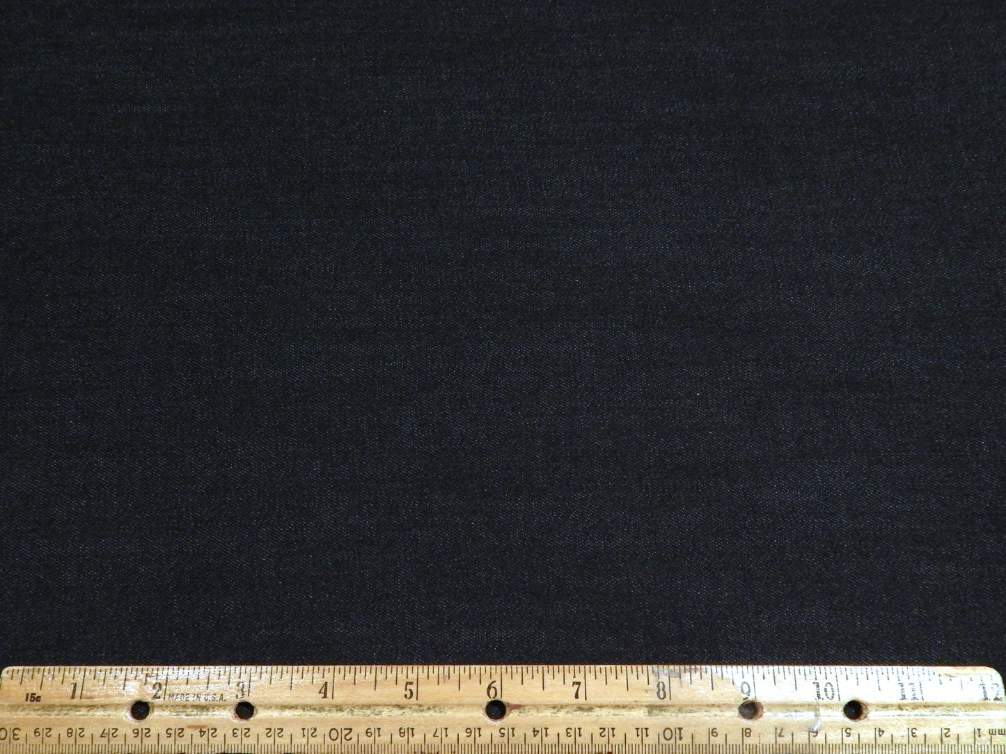 Cone Mills Deep Indigo Stretch Denim 10oz