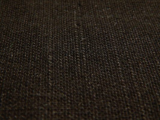 Midweight Black Linen