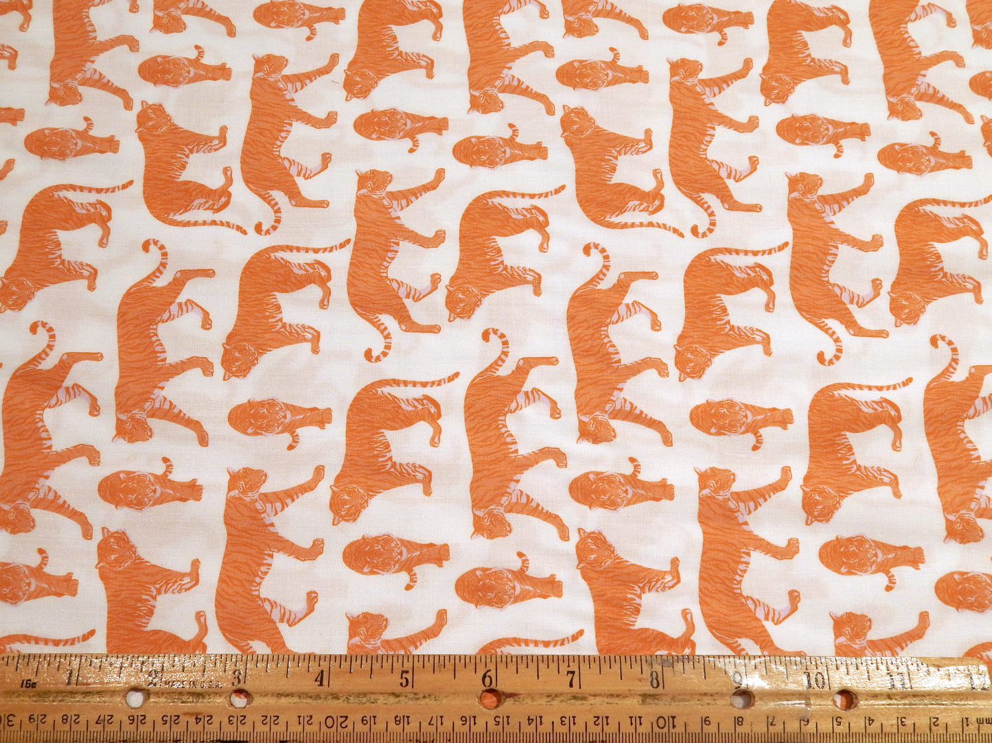 Pieces of India: Bengal Tigers - Rayon Challis - Paintbrush Studios