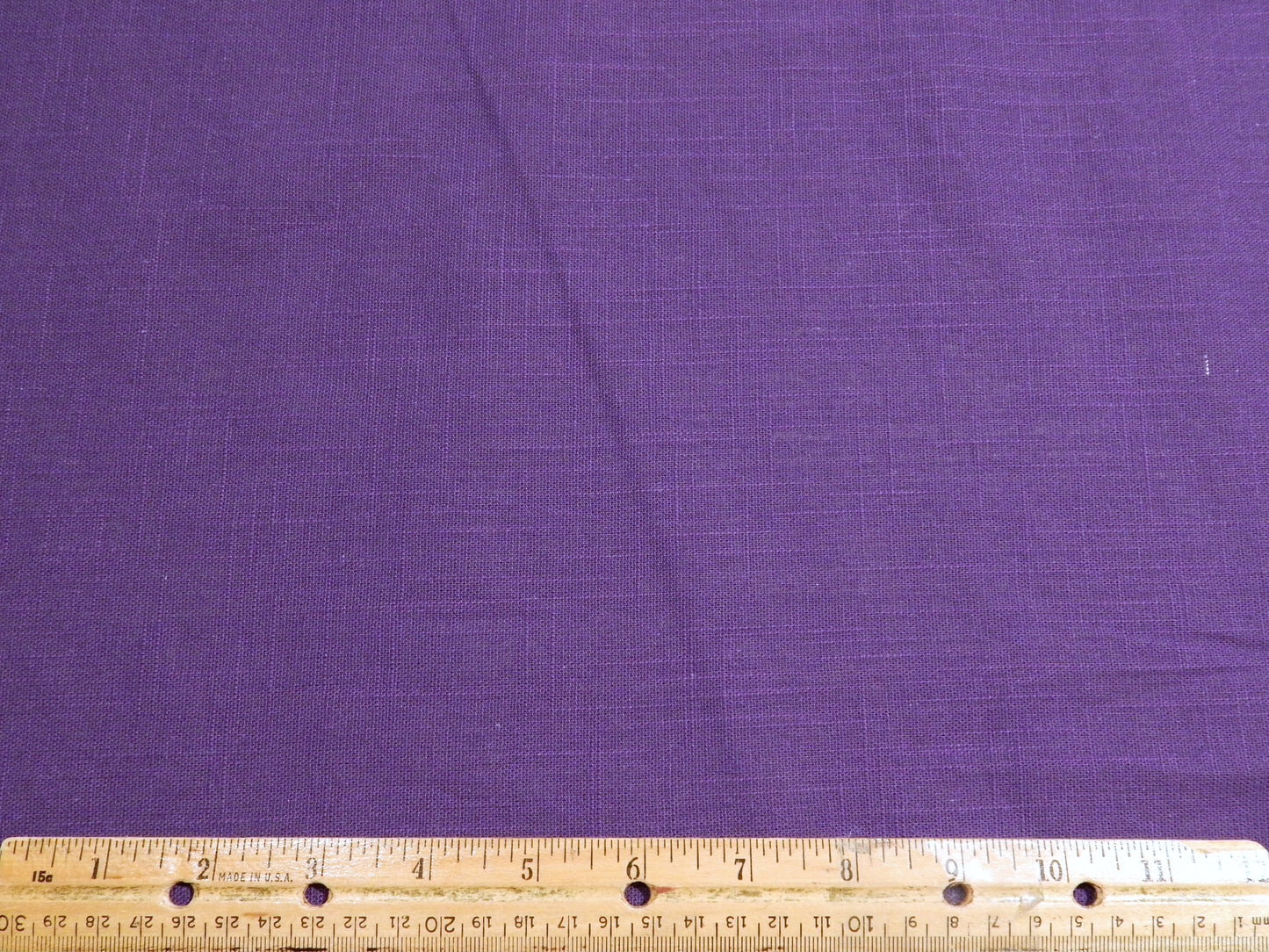 Royal Purple Machine Washable Linen
