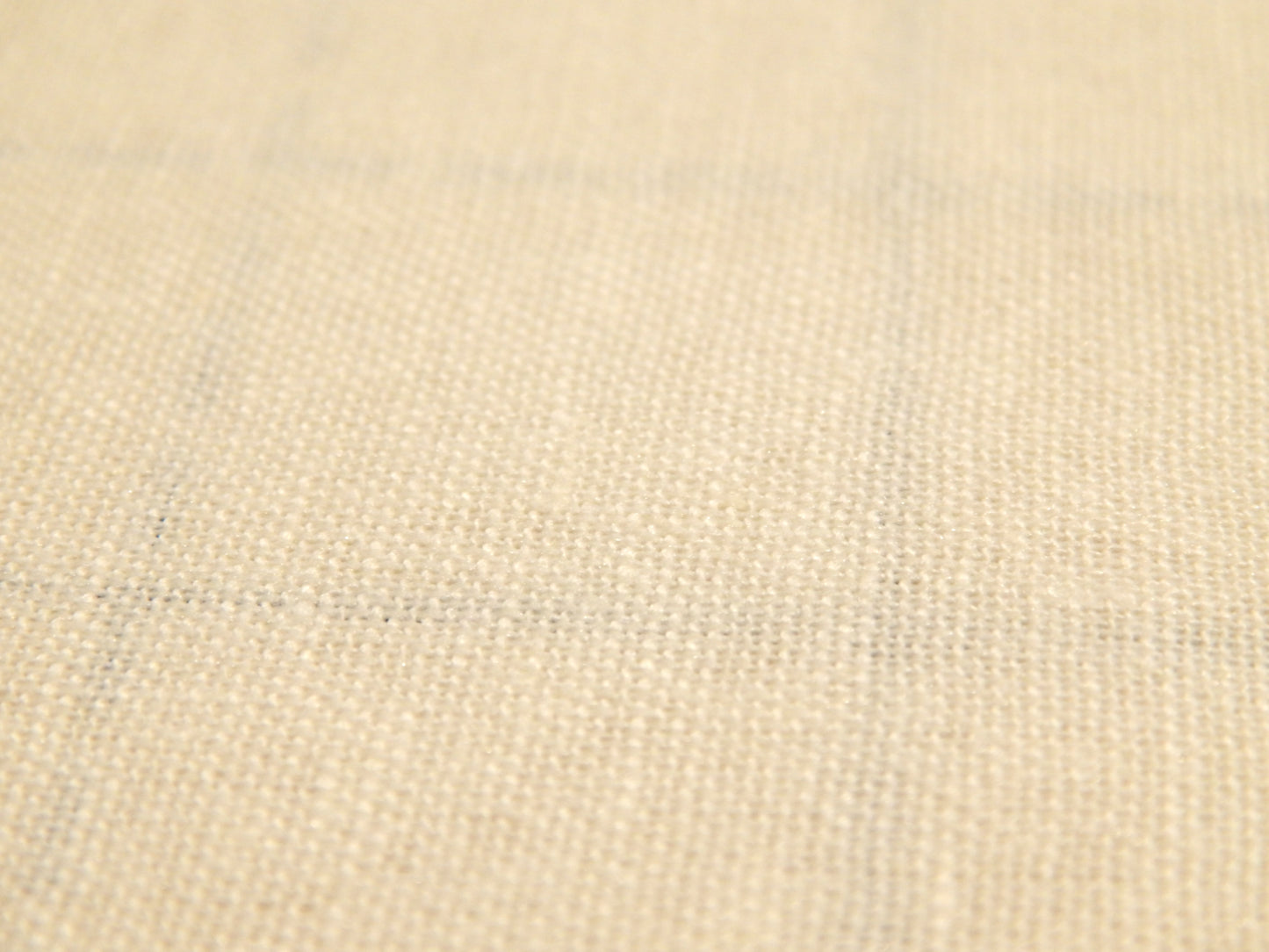 White Linen Blend Fabric