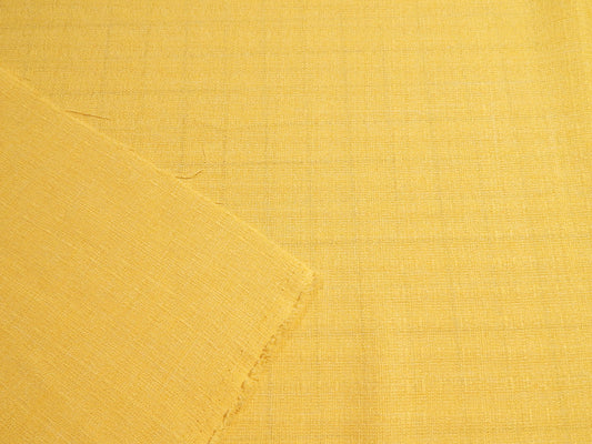 Buttery Yellow Linen and Acrylic Blend