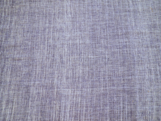Denim Blueberry Slubby Cotton - Hand Dyed and Woven in India