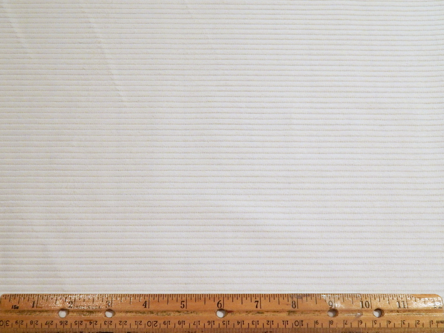 Ivory Cotton Corduroy - 6 Wale