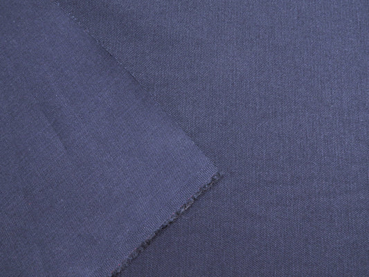 Navy Brushed Bull Denim- REMNANT