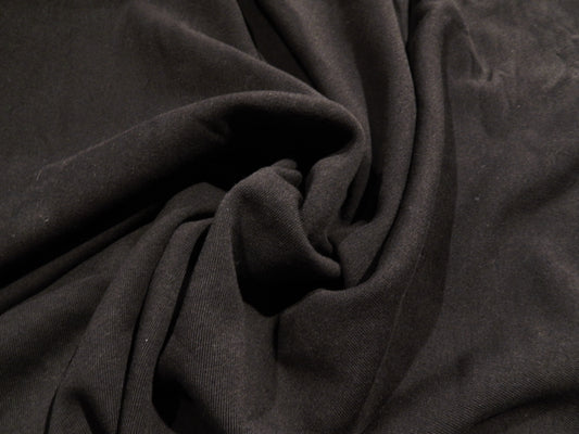 100% Cotton Black Sweatshirt Fleece