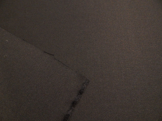 Dark Navy Heavy Wool Twill