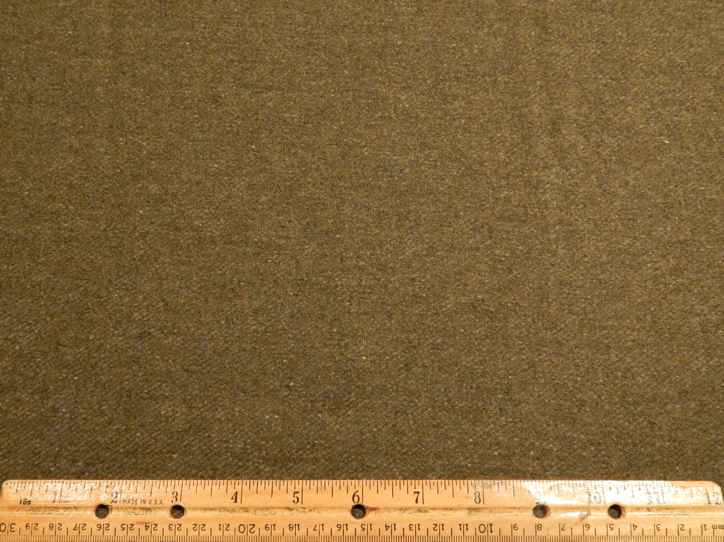 Olive & Grey Chinese Wool Coating