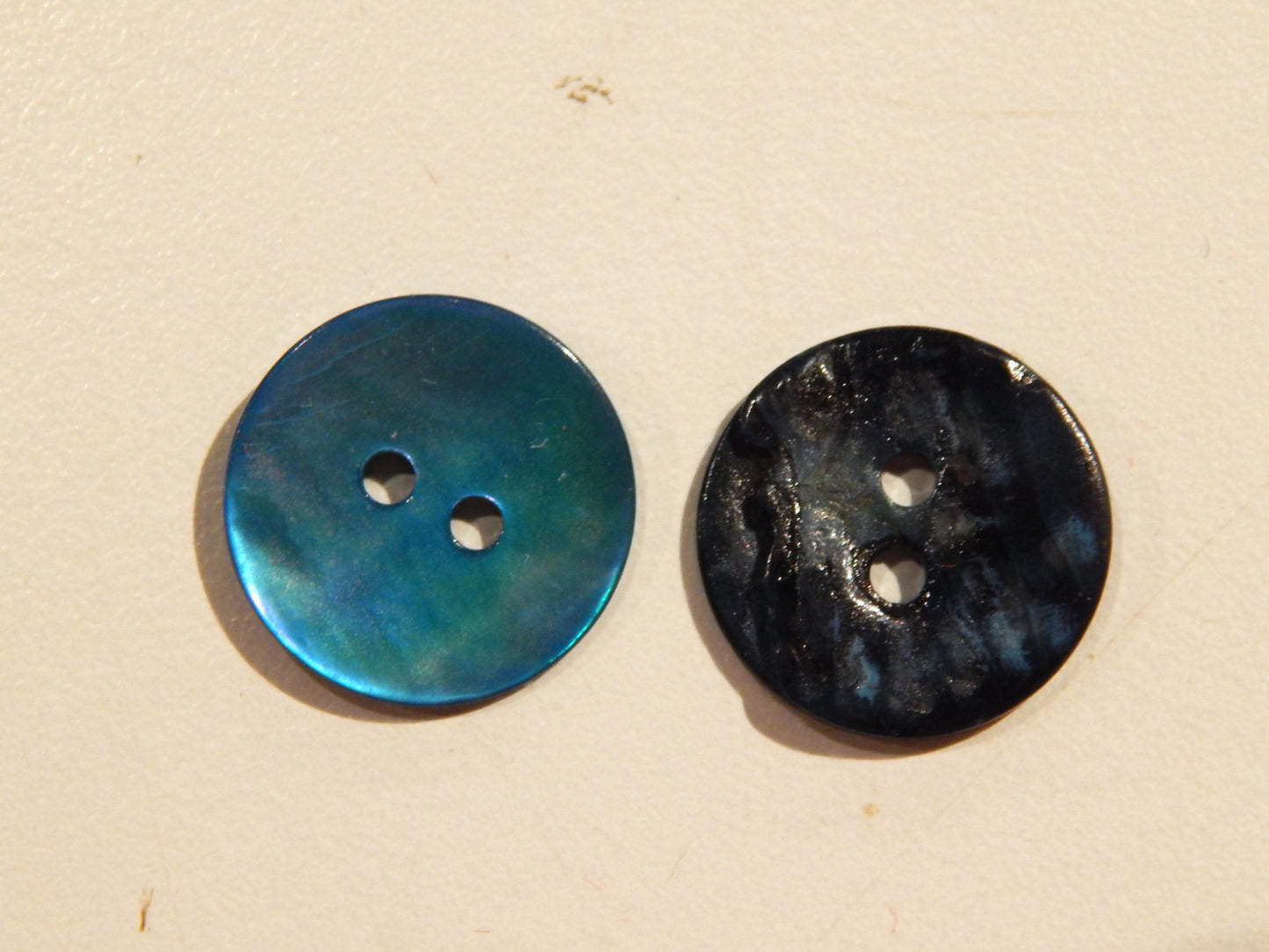 Lapis Blue Agoya Shell Buttons