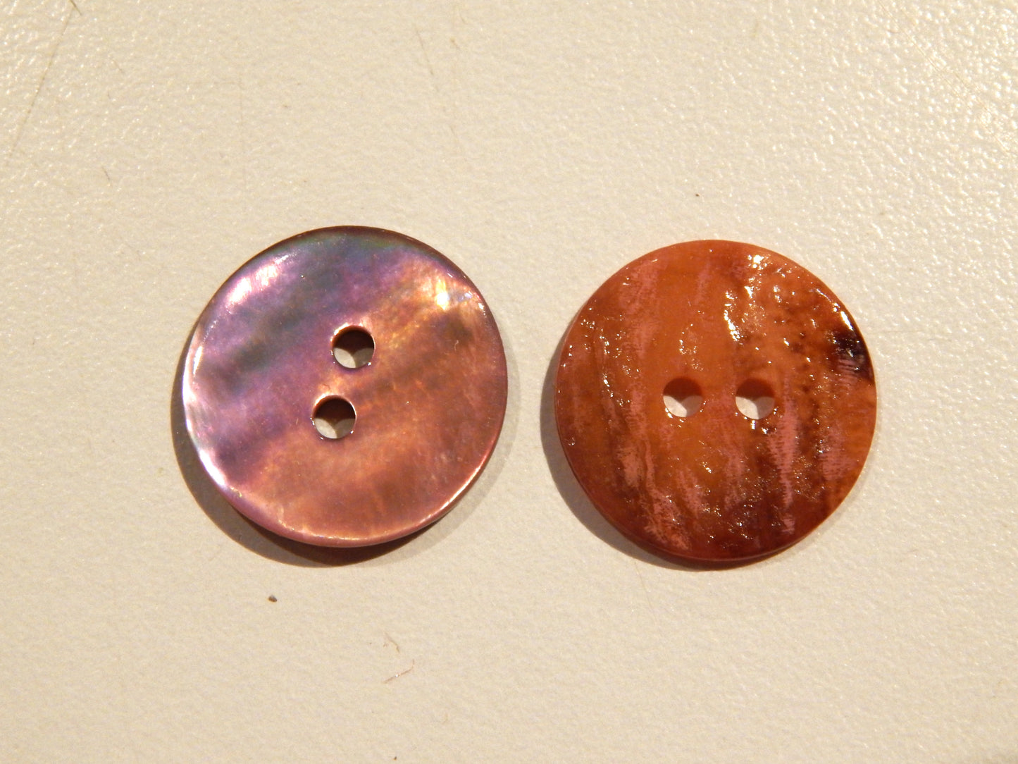 Pink Agoya Shell Buttons