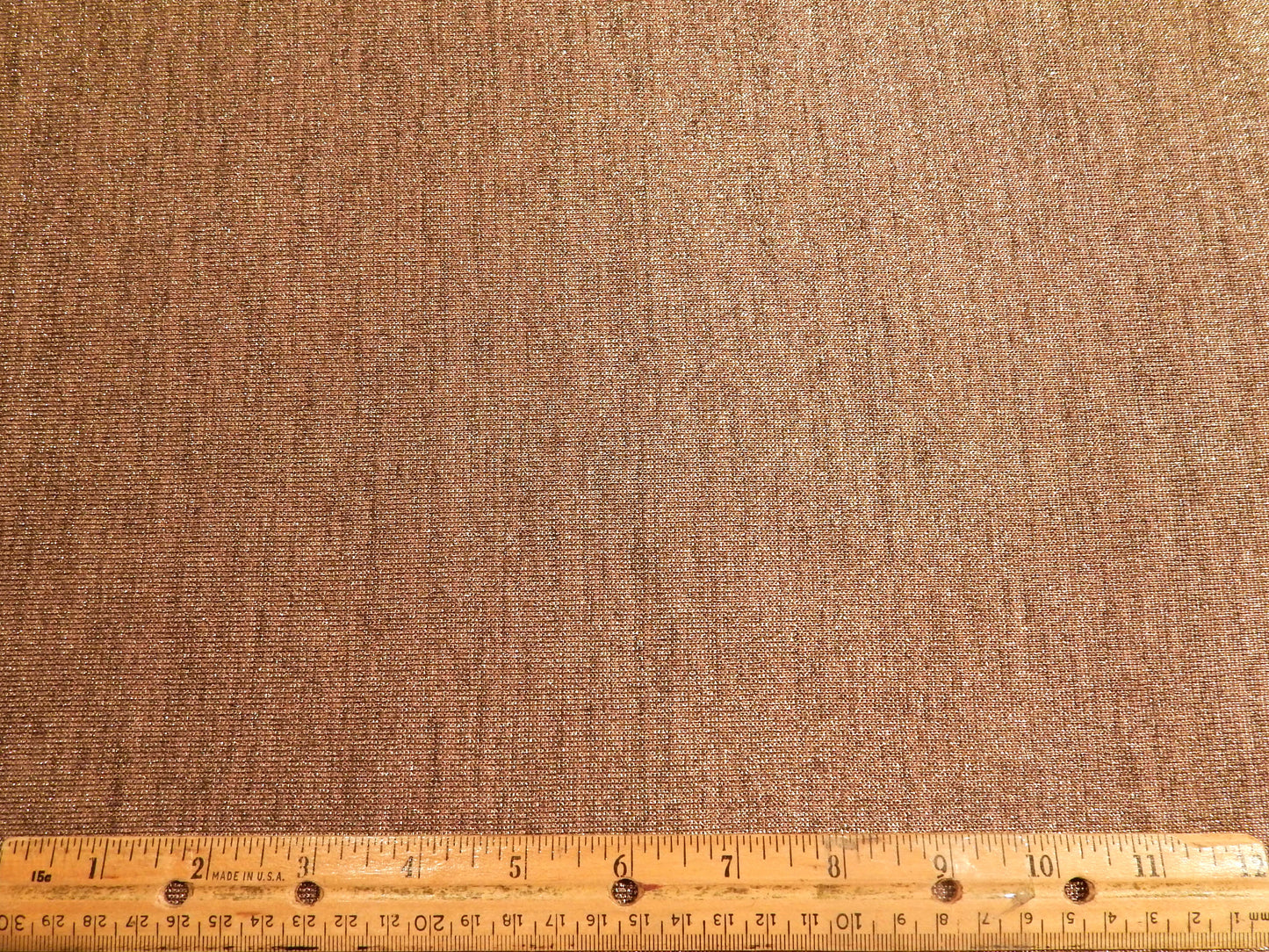 Rose Gold Metallic Knit