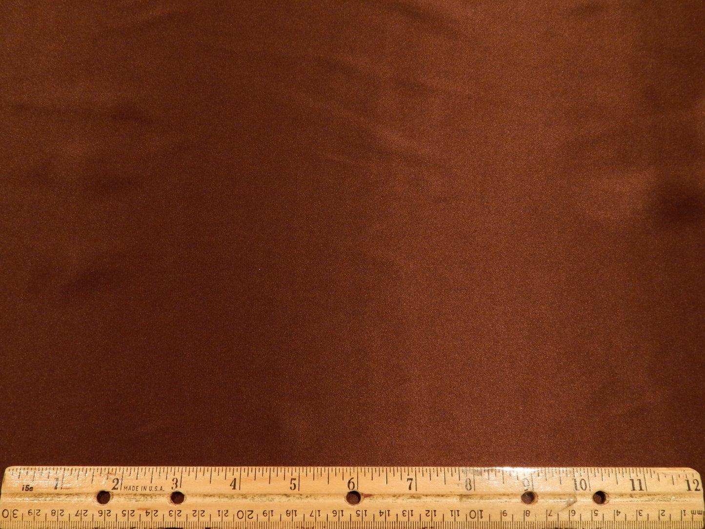 Brown Silk Charmeuse