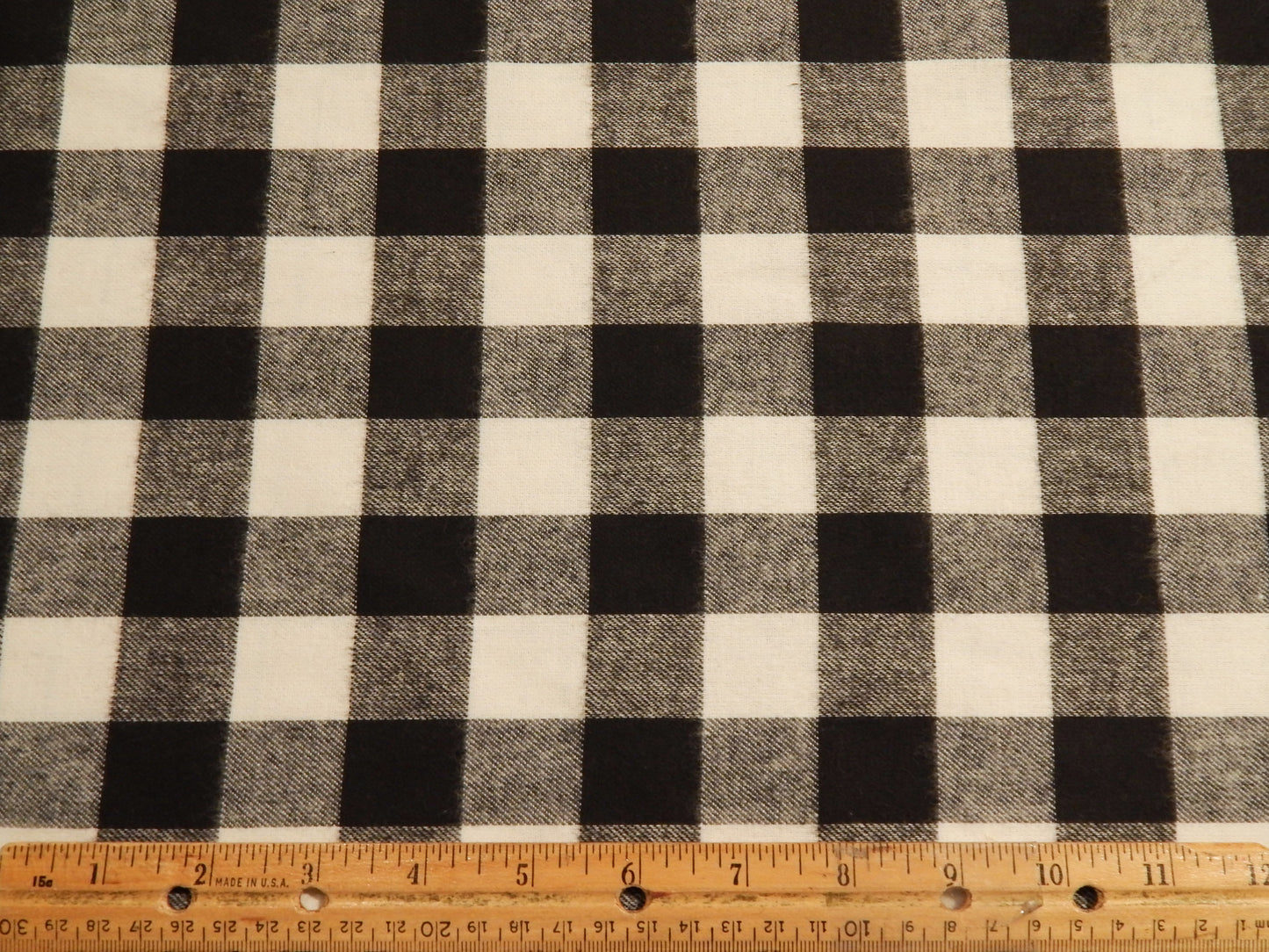 Black and White Plaid Flannel