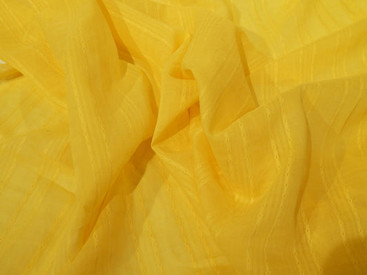 Soft Yellow Dress Cotton Fabric