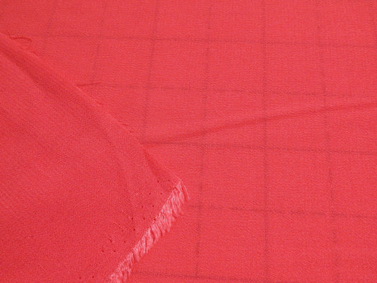 Lipstick Pink Rayon Gauze