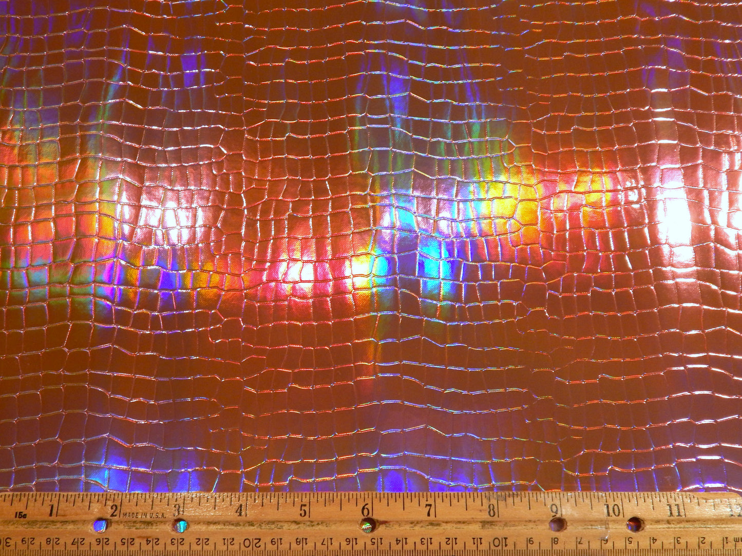 Pinkilicious Iridescent Crocodile Vinyl