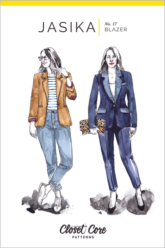 Jasika Blazer - Sizes 0-20 - Closet Core Patterns