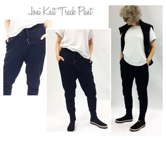 Joni Knit Track Pant Sizes 18-30 - Style Arc