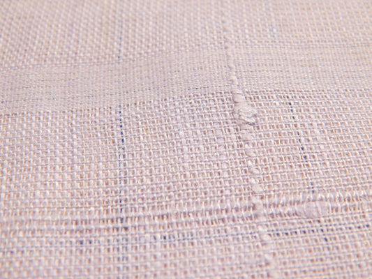 Polish Lilac Linen Windowpane