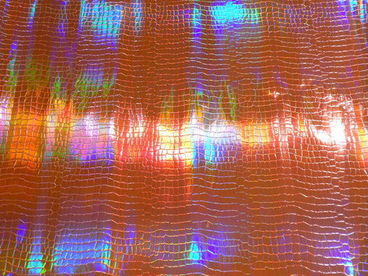 Pinkilicious Iridescent Crocodile Vinyl