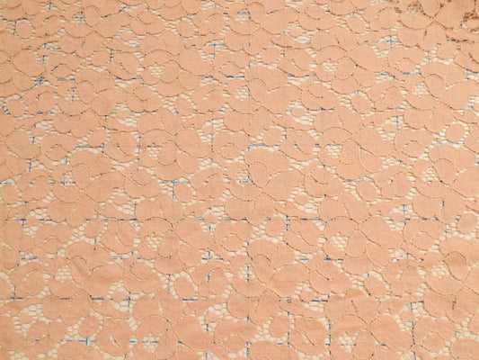Blush Cotton Nylon Lace