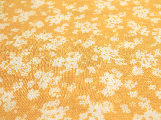 Goldenrod Floral Challis