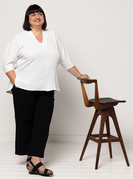 Ascot Tunic and Belt Sizes 18-30 - Style Arc