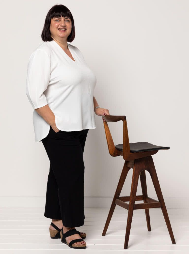 Ascot Tunic and Belt Sizes 18-30 - Style Arc