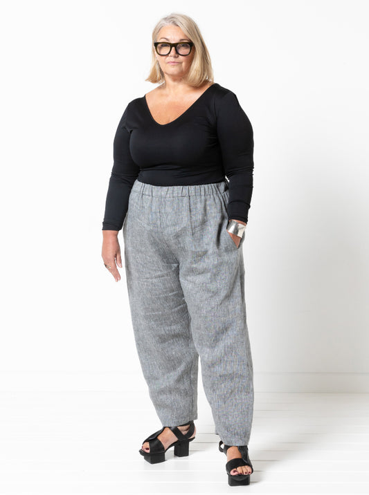 Bob Woven Pant Sizes 18-30 - Style Arc