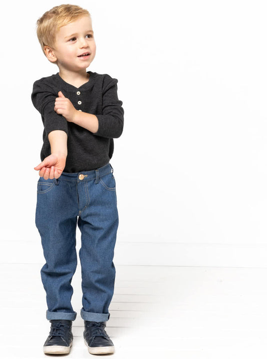 Carlisle Kid's Jeans - Style Arc