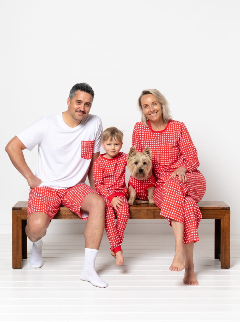 Men's Knit PJs Sizes XXS-2XL - Style Arc