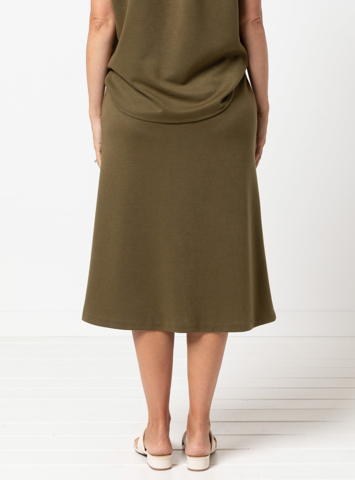 Northcote Knit Skirt Sizes 18-30 - Style Arc