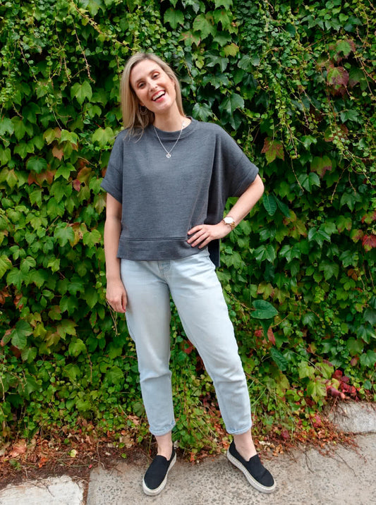 Portsea Luxe Sweatshirt Sizes 18-30 - Style Arc