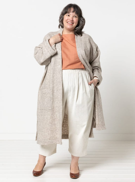 Sigrid Knit Coat/Cardi Sizes 4-16 - Style Arc